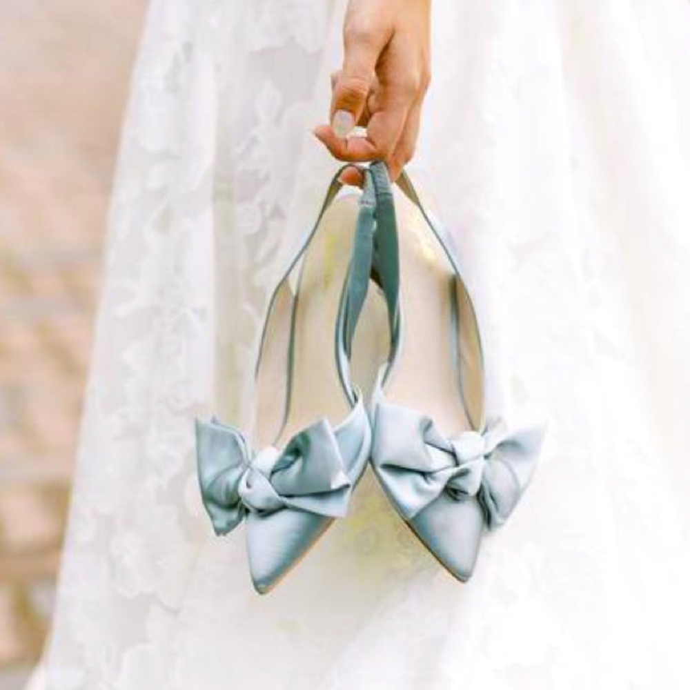 BHLDN Seychelles Neve II slingback Kitten Heels